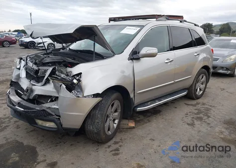 2011 Acura Mdx Technology Package из США, поврежденный, VIN 2HNYD2H67BH526646